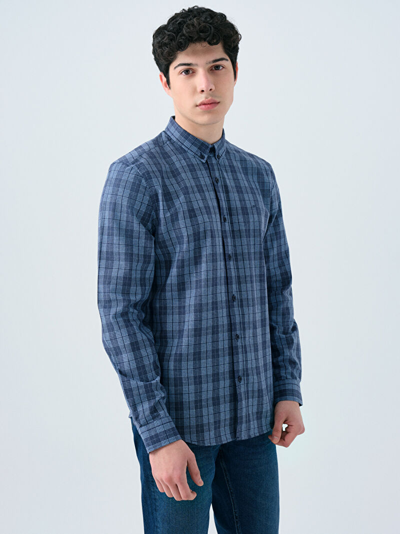 Regular Fit Erkek Gömlek U.kol