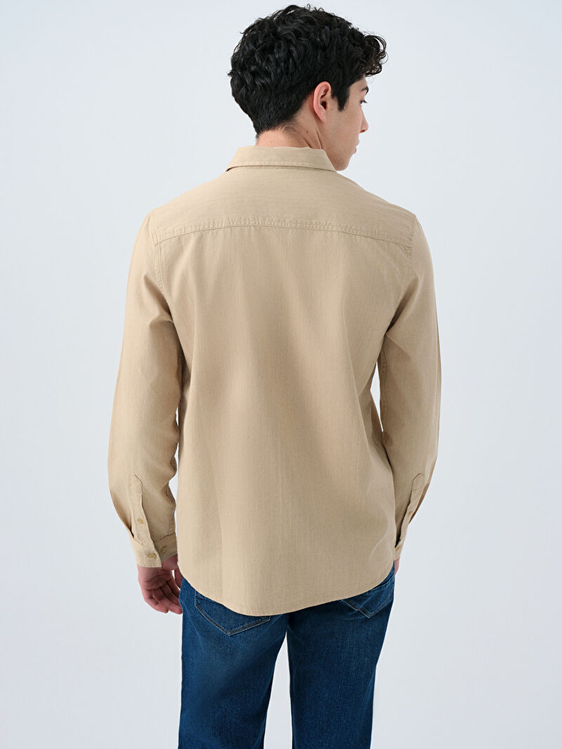 Regular Fit Erkek Gömlek U.kol