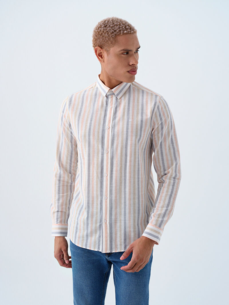 Regular Fit Erkek Gömlek U.kol