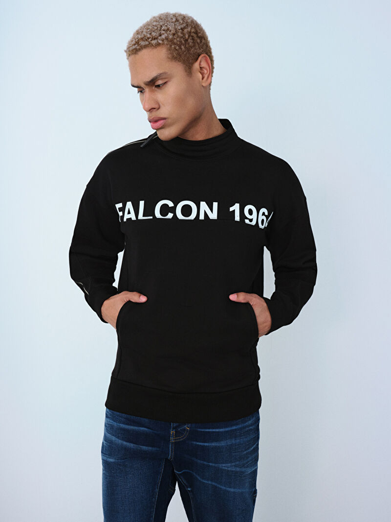 Oversize Fit Erkek Sweatshirt