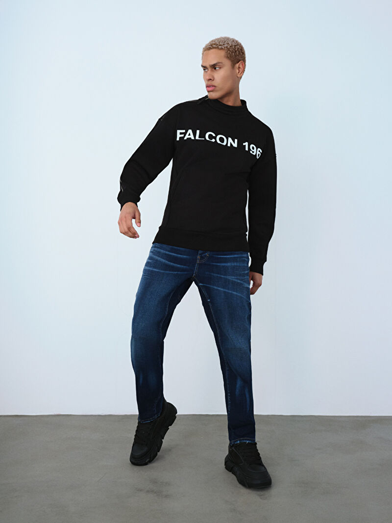 Oversize Fit Erkek Sweatshirt