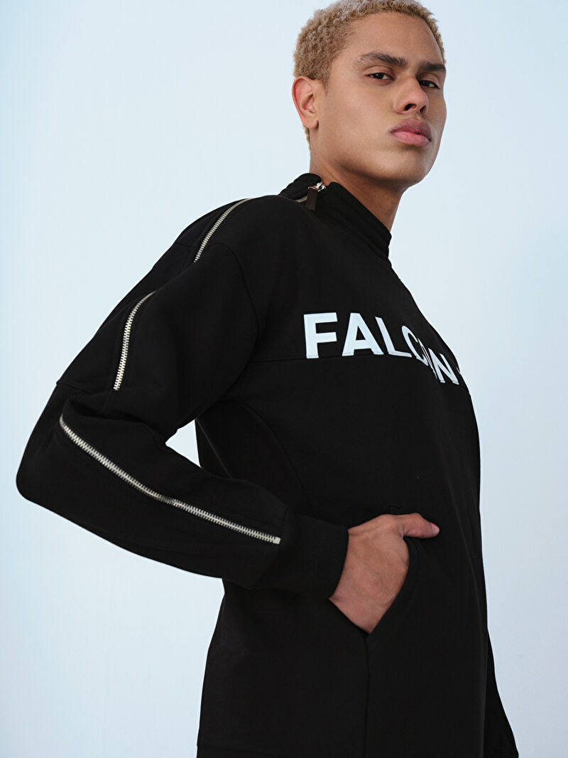 Oversize Fit Erkek Sweatshirt