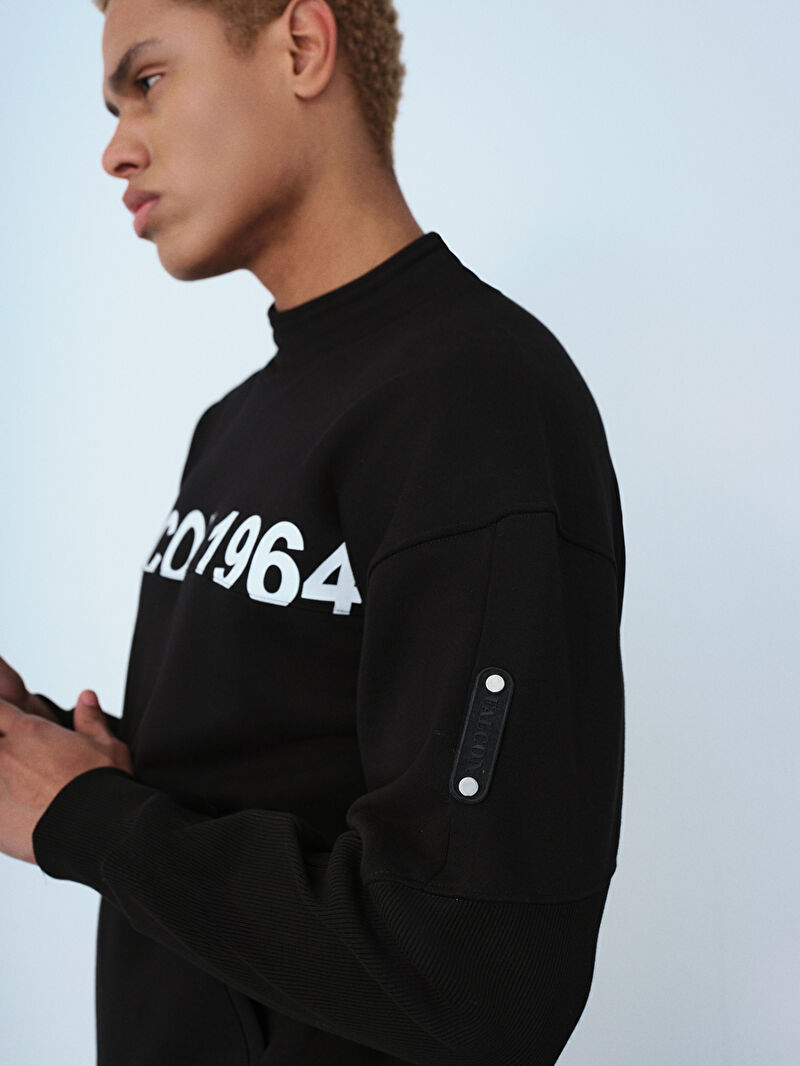 Oversize Fit Erkek Sweatshirt