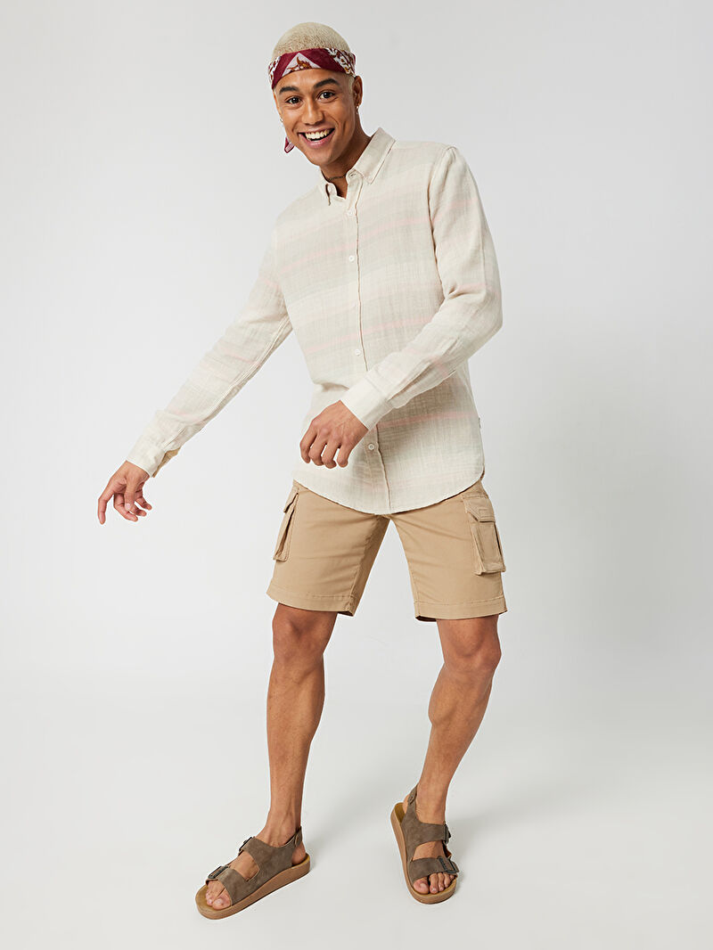 Regular Fit Erkek Gömlek U.kol