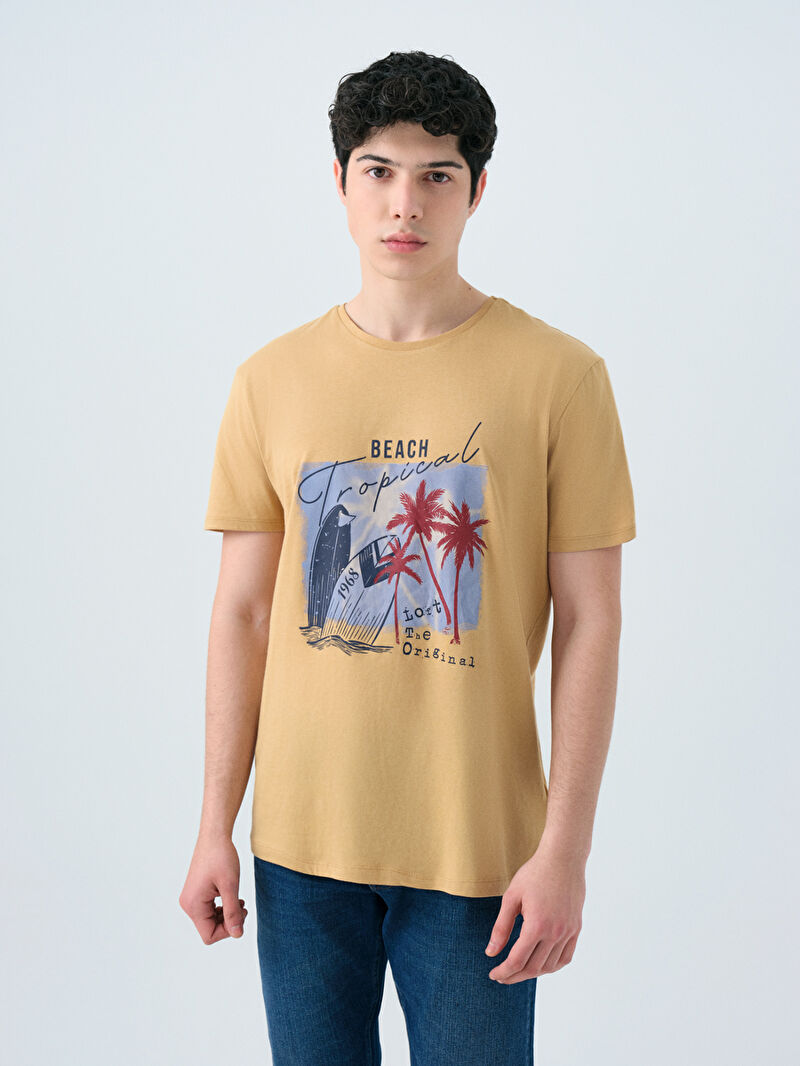 Slim Fit Erkek Tshirt K.kol