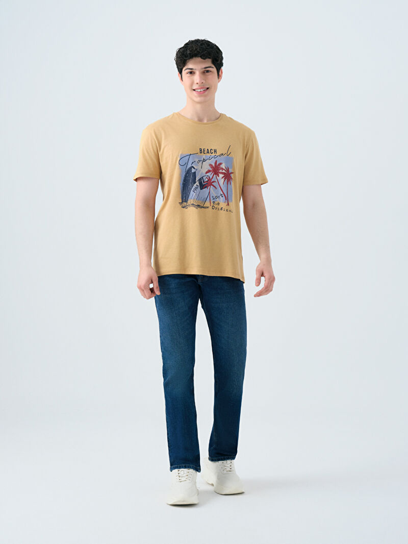Slim Fit Erkek Tshirt K.kol