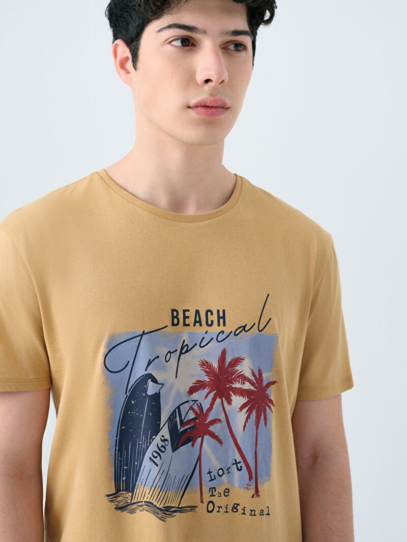 Slim Fit Erkek Tshirt K.kol