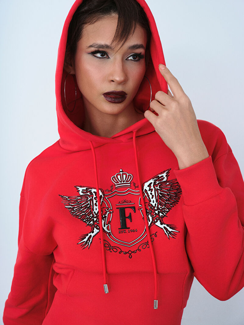 Oversize Kadın Sweatshirt