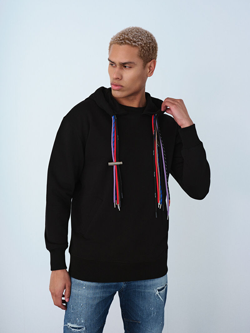 Loose Fit Erkek Sweatshirt