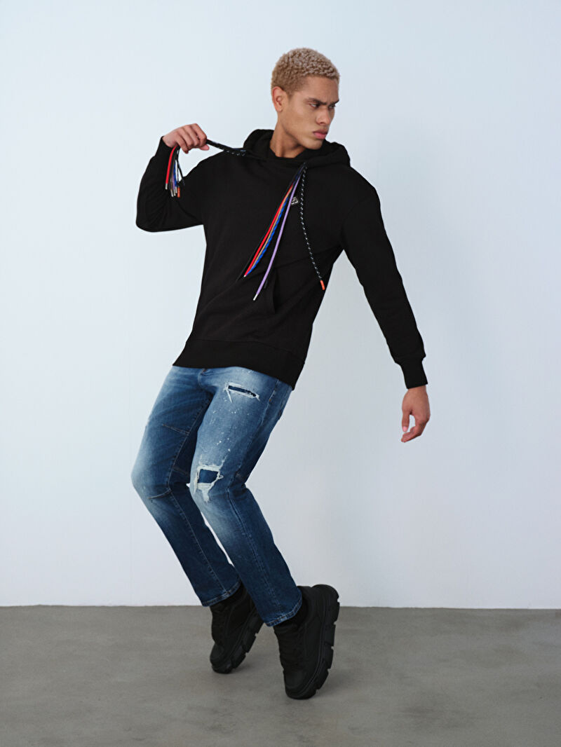 Loose Fit Erkek Sweatshirt