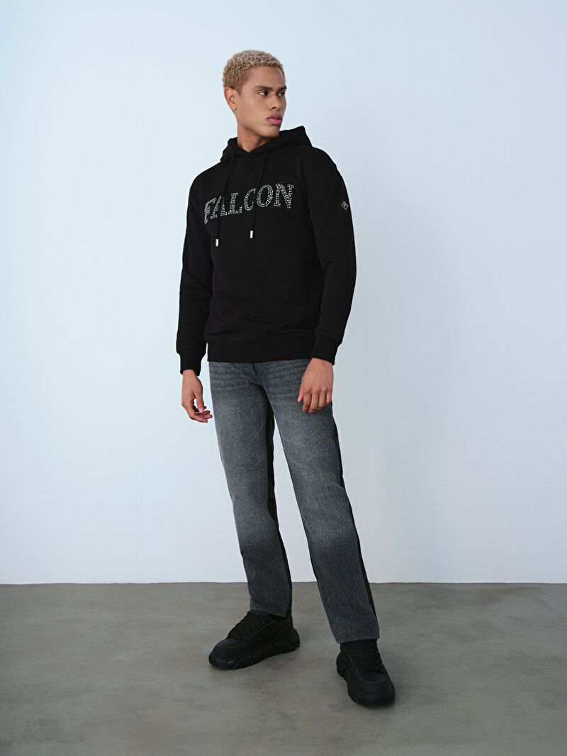 Loose Fit Erkek Sweatshirt