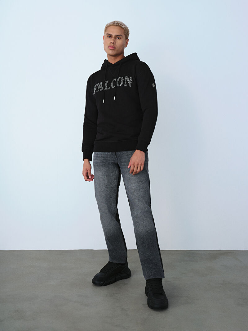 Loose Fit Erkek Sweatshirt