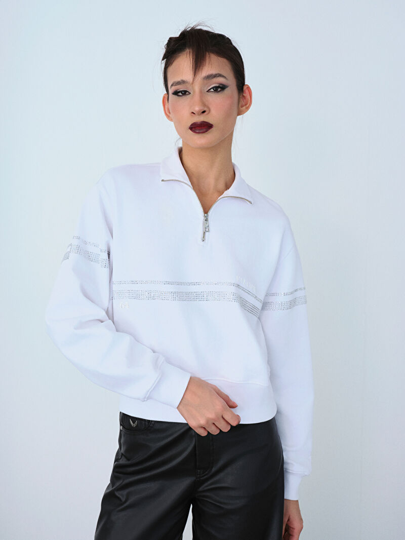 Oversize Kadın Sweatshirt