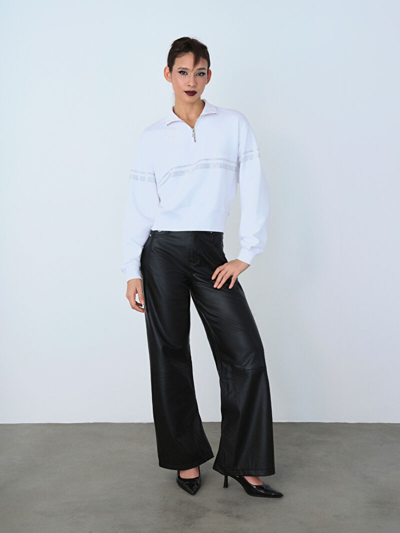 Oversize Kadın Sweatshirt