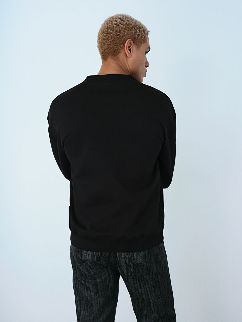 Oversize Fit Erkek Sweatshirt