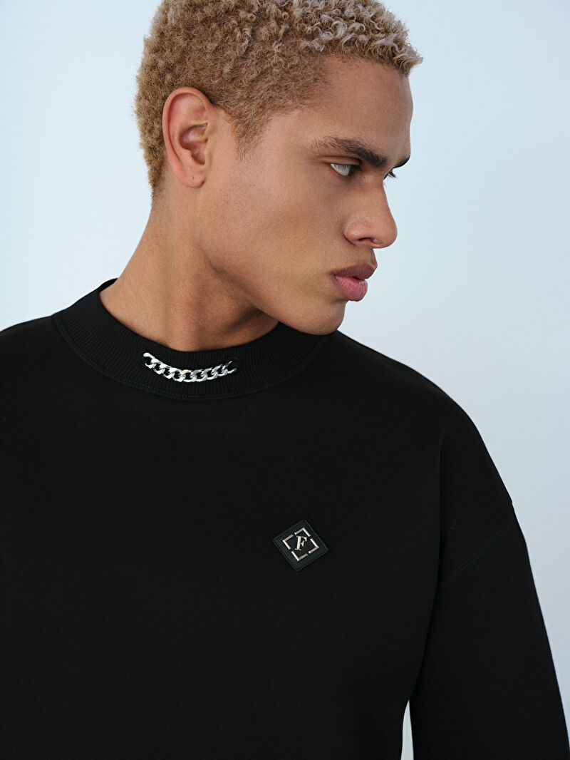 Oversize Fit Erkek Sweatshirt