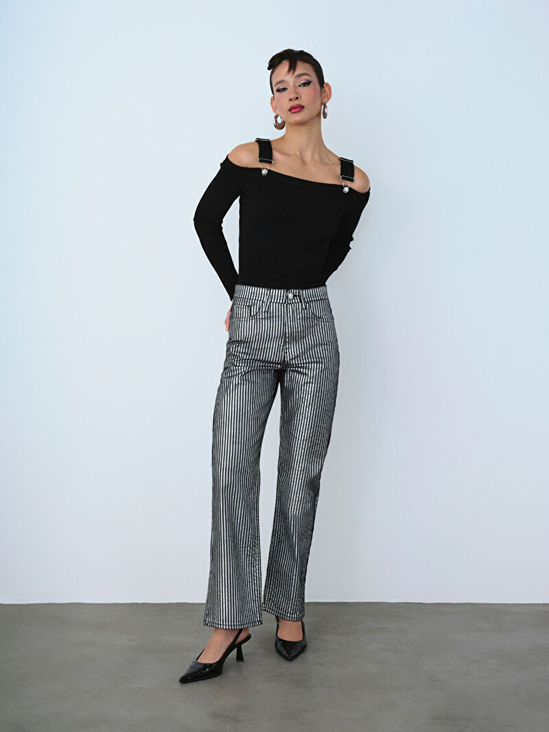 Straight Regular Fit Kadın Pantolon