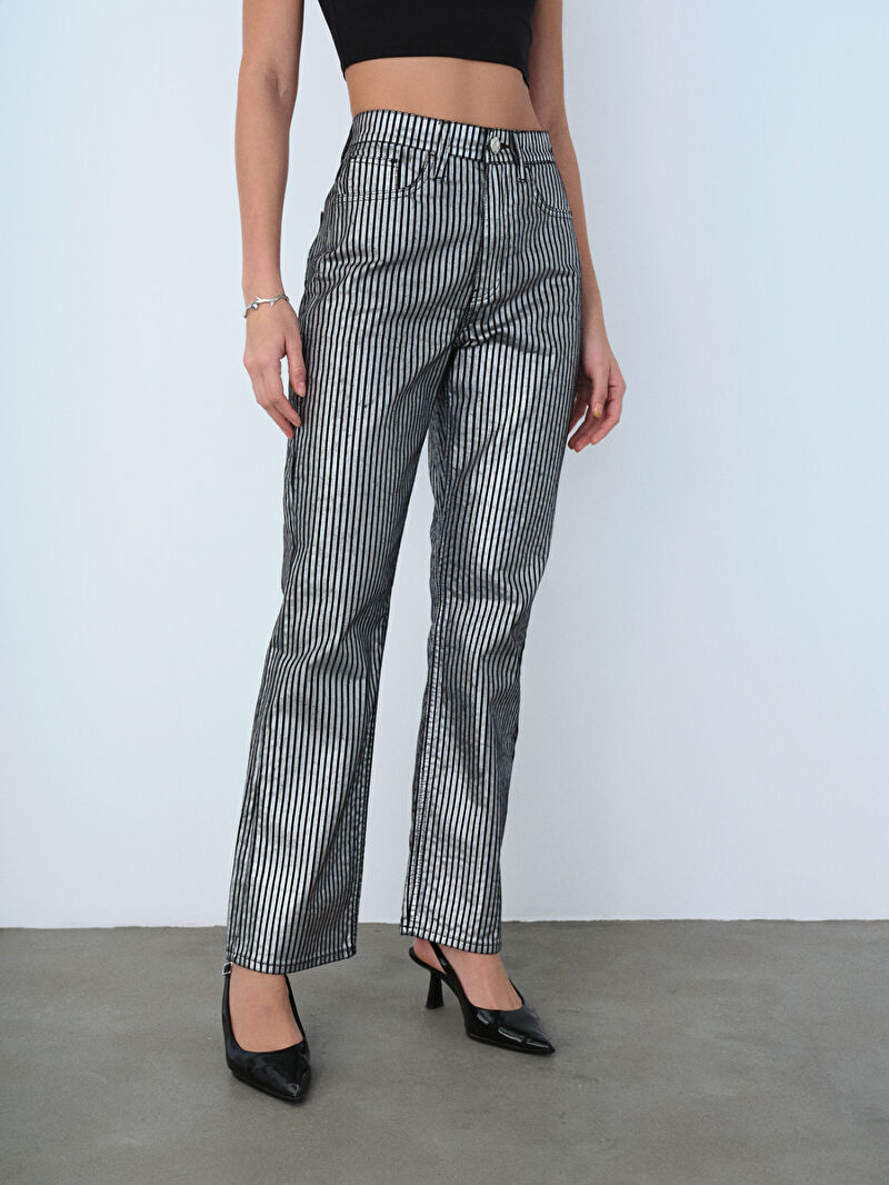 Straight Regular Fit Kadın Pantolon