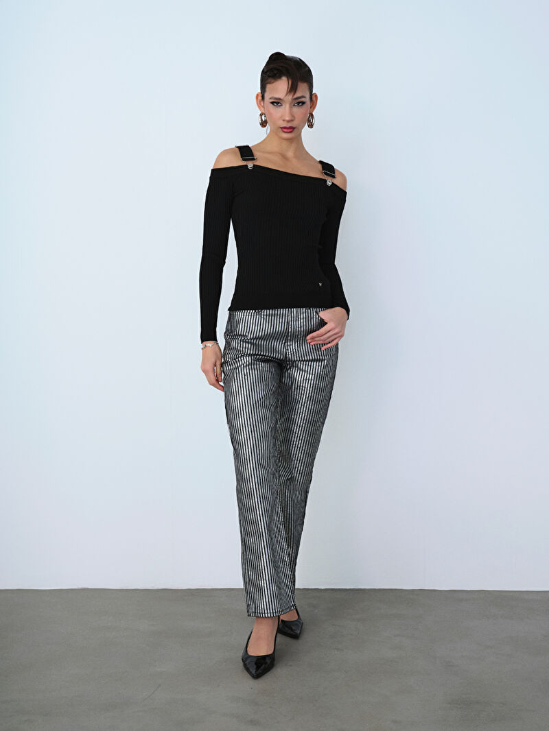 Slim Fit Kadın Kazak