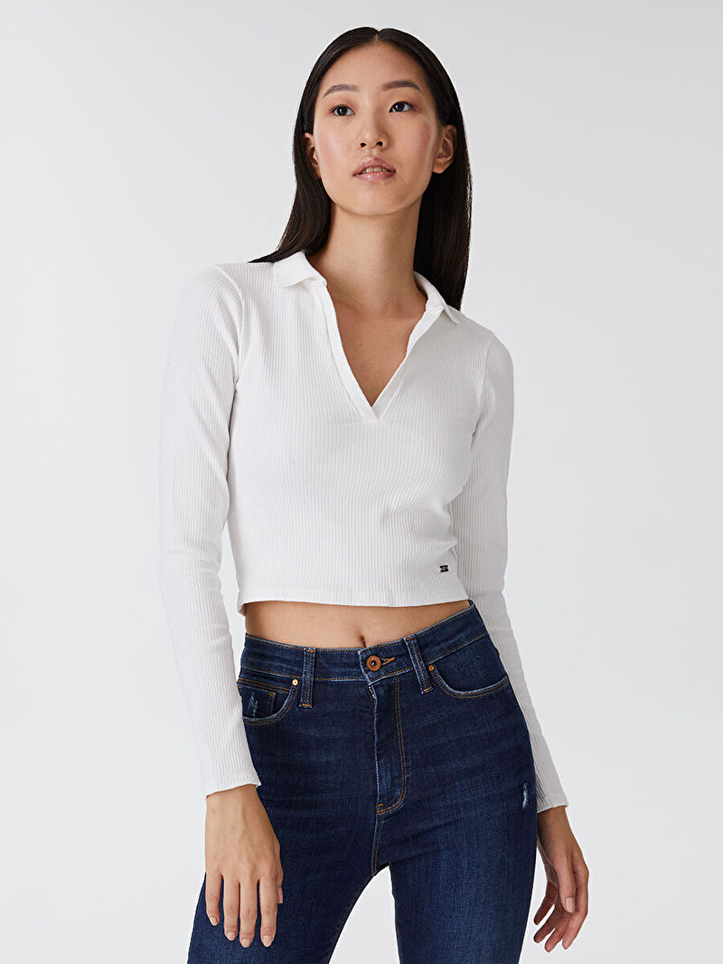 Fitted Kadın Tshirt U.kol