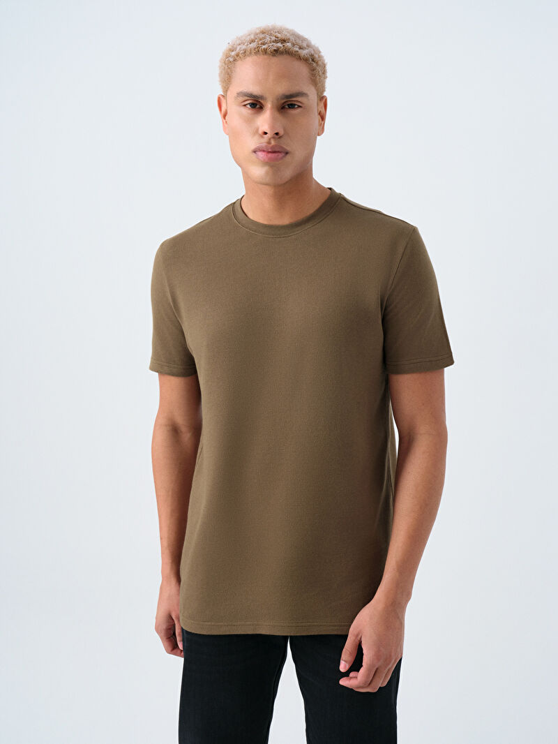 Regular Fit Erkek Tshirt K.kol