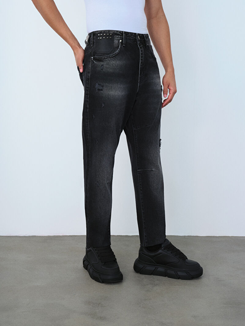 Loose Tapered Loose Fit Erkek Pantolon