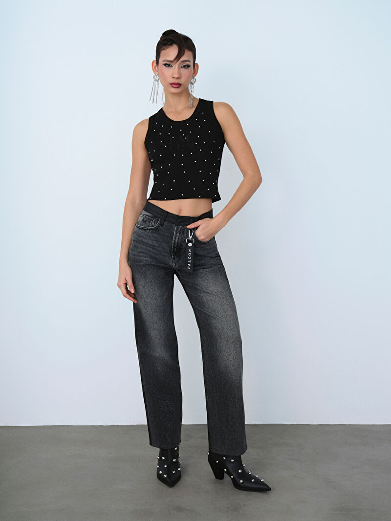 Slim Fit Kadın Top
