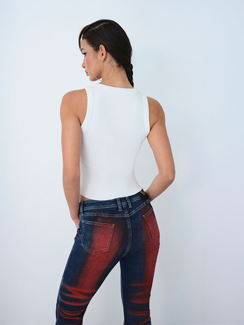Slim Fit Kadın Top