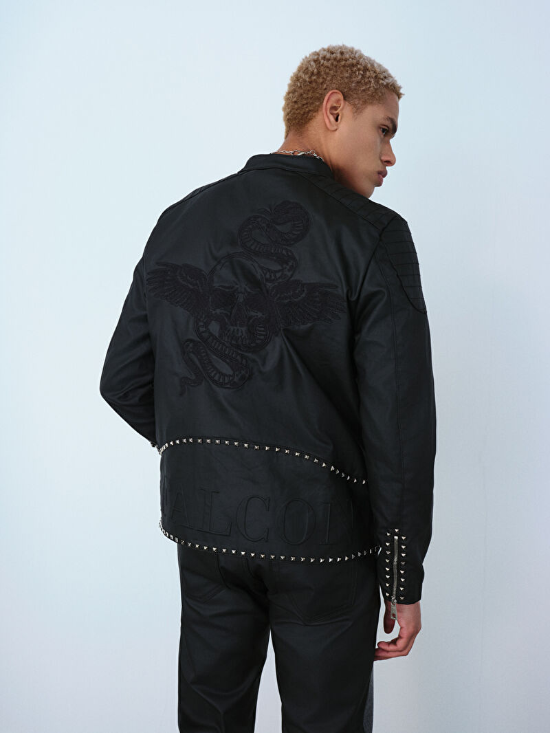 Biker Erkek Ceket