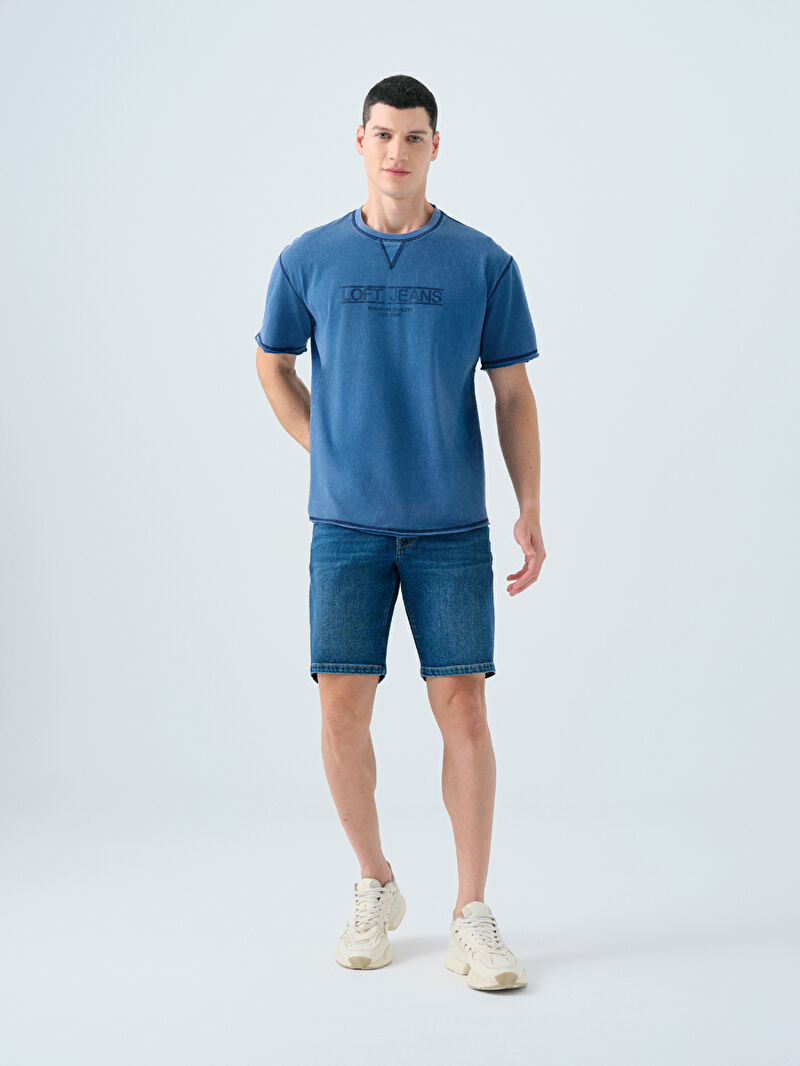 Slim Fit Erkek Şort