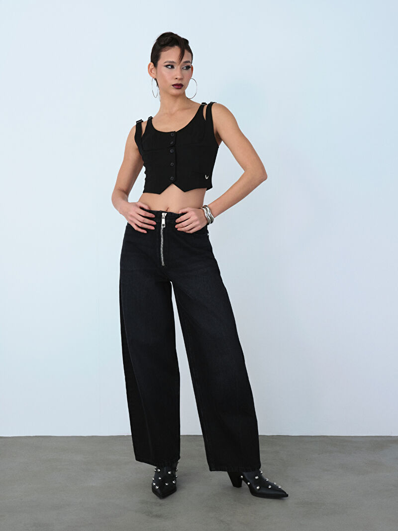 Super Baggy Baggy Fit Kadın Pantolon