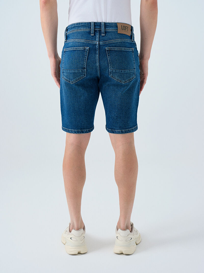 Slim Fit Erkek Şort