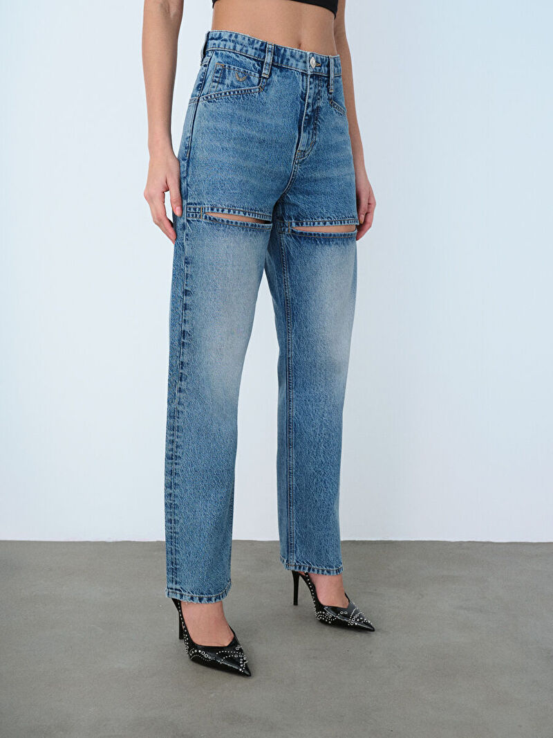 Slim Straight Slim Fit Kadın Pantolon