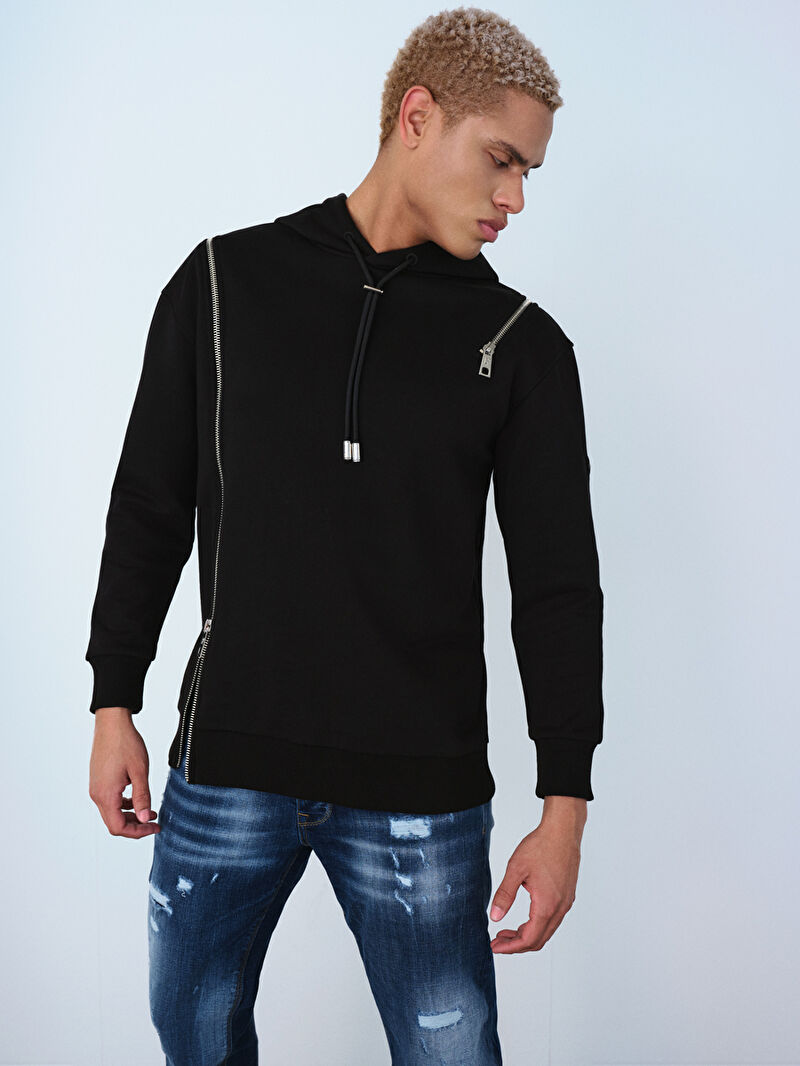 Relax Fit Erkek Sweatshirt