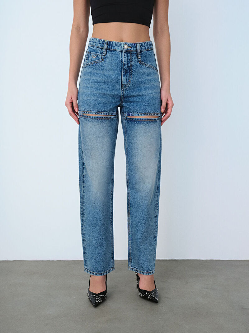 Slim Straight Slim Fit Kadın Pantolon