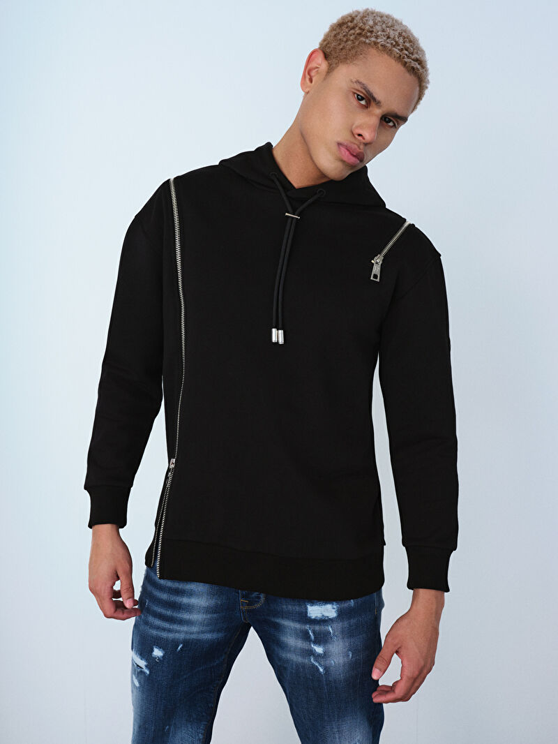 Relax Fit Erkek Sweatshirt