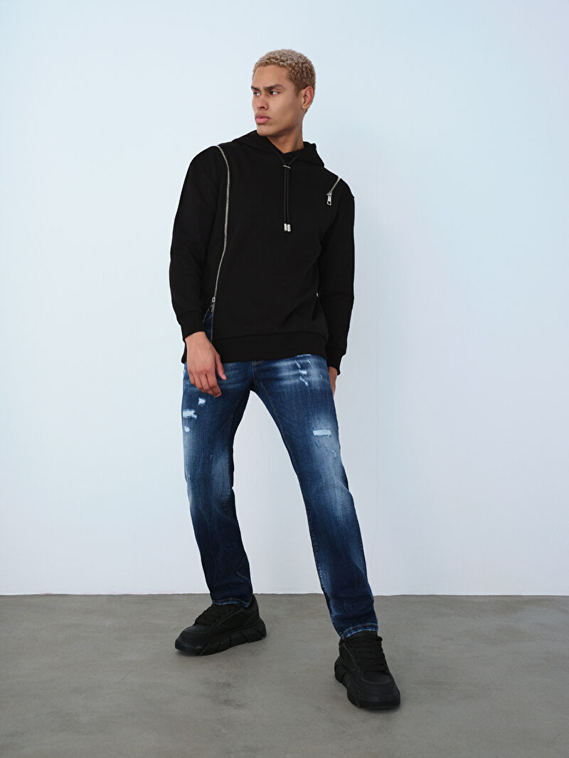 Relax Fit Erkek Sweatshirt