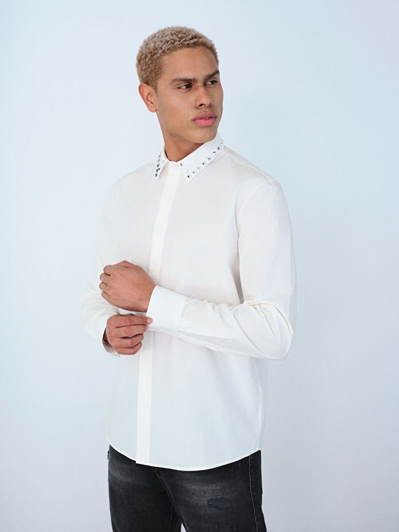 Regular Fit Erkek Gömlek U.kol