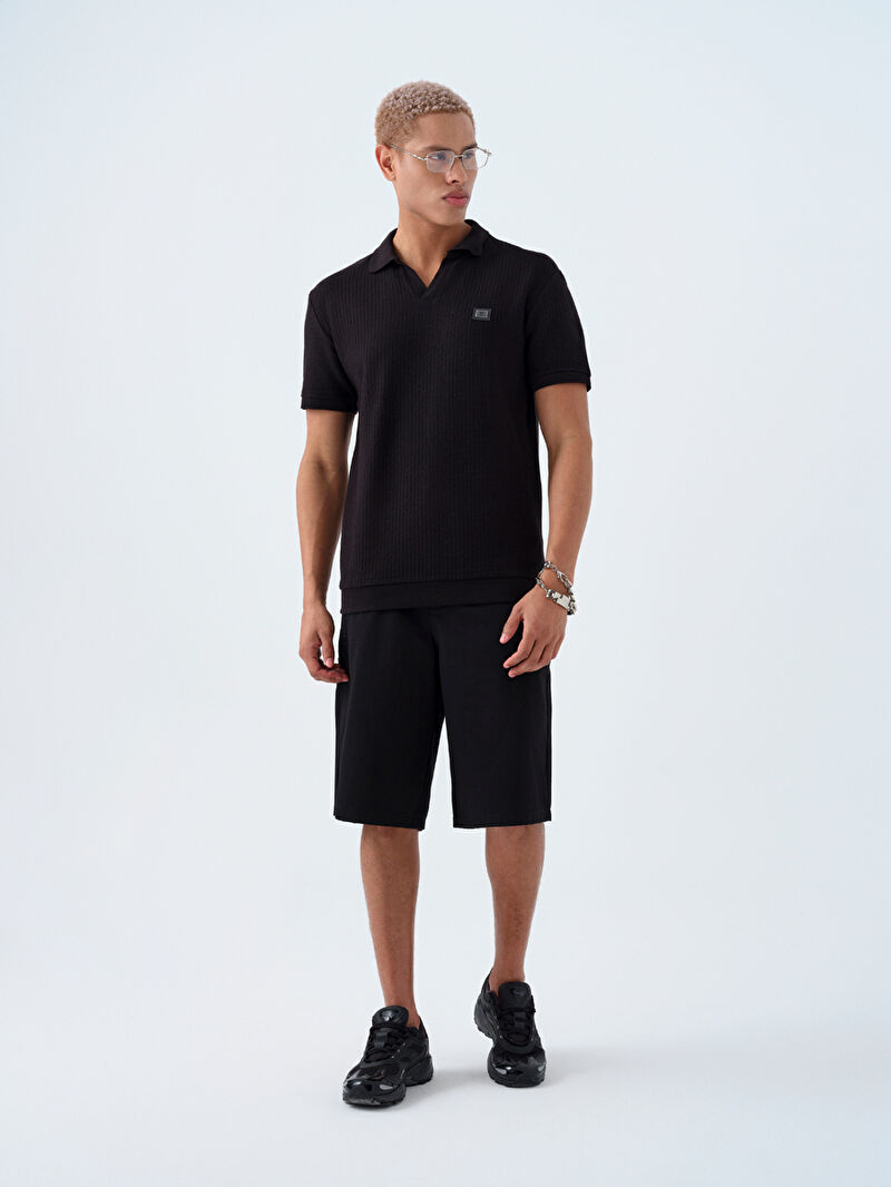 Loose Fit Erkek Polo K.kol
