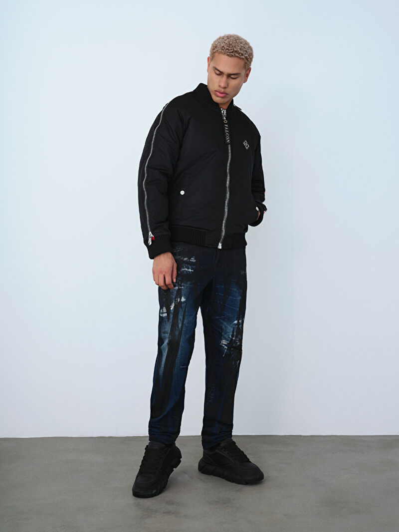 Oversize Fit Erkek Mont