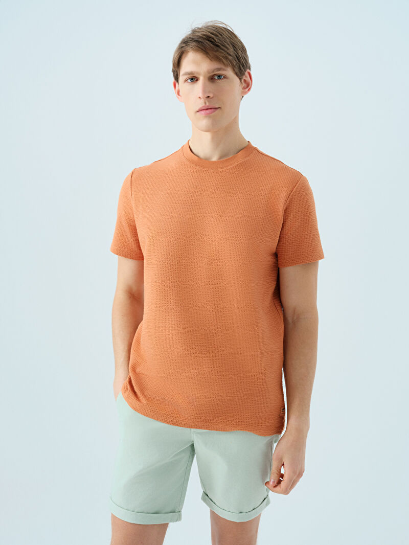 Regular Fit Erkek Tshirt K.kol