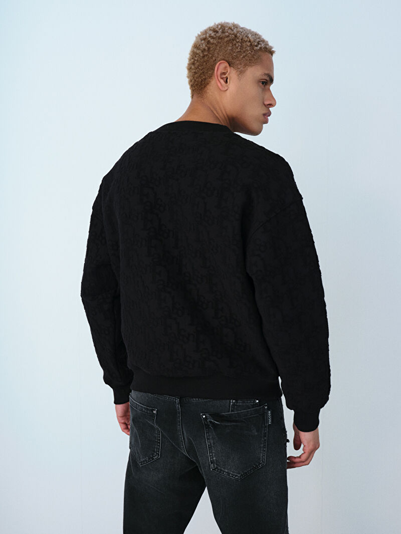 Oversize Fit Erkek Sweatshirt