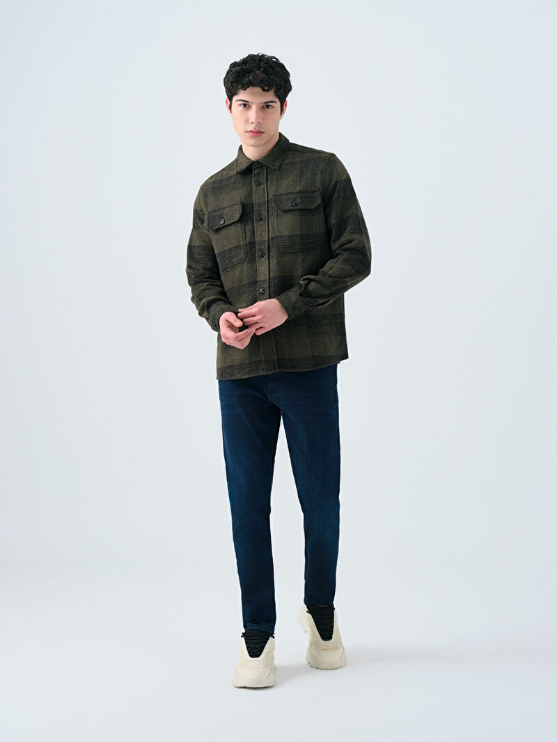 Regular Fit Erkek Gömlek U.kol