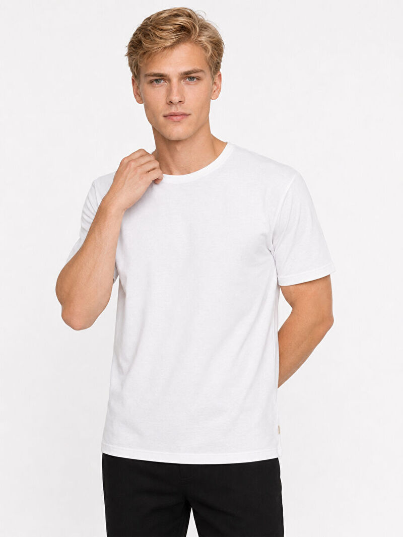Regular Fit Erkek Tshirt K.kol