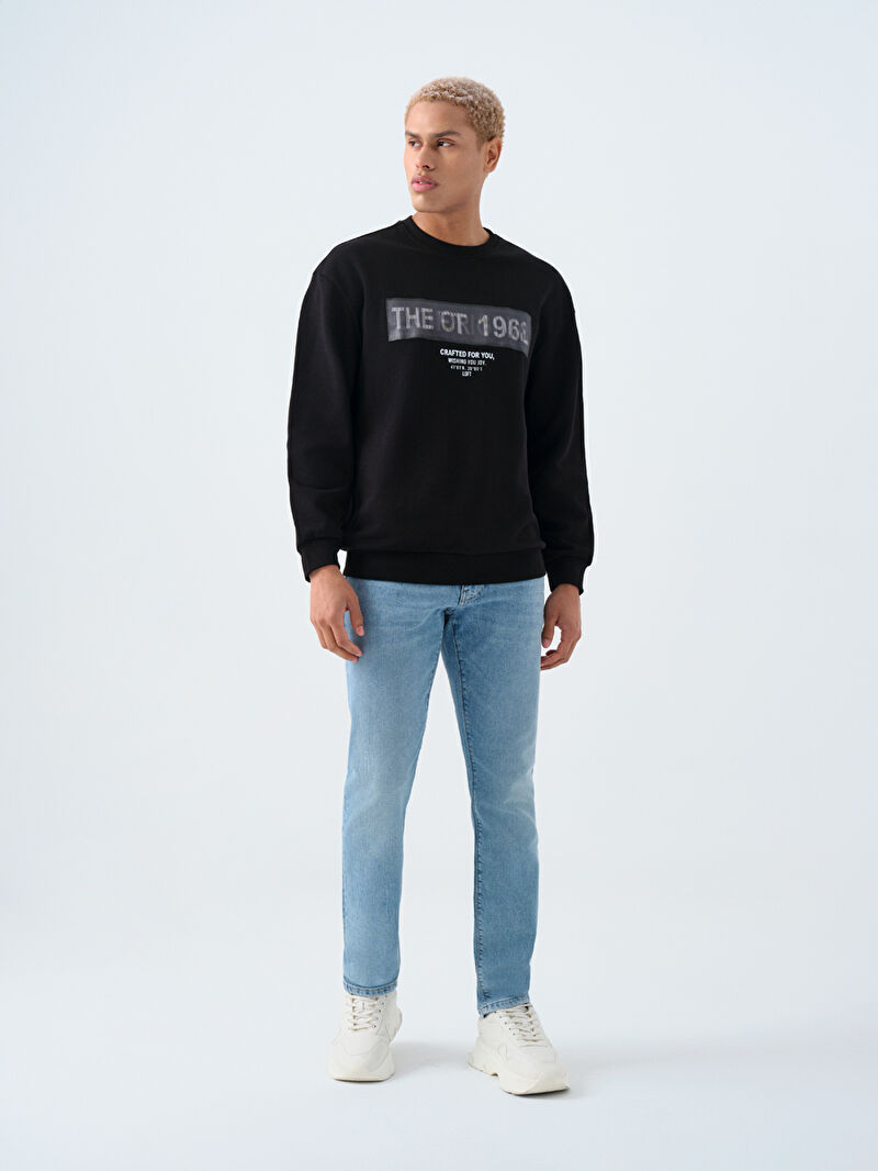 Relax Fit Erkek Sweatshirt