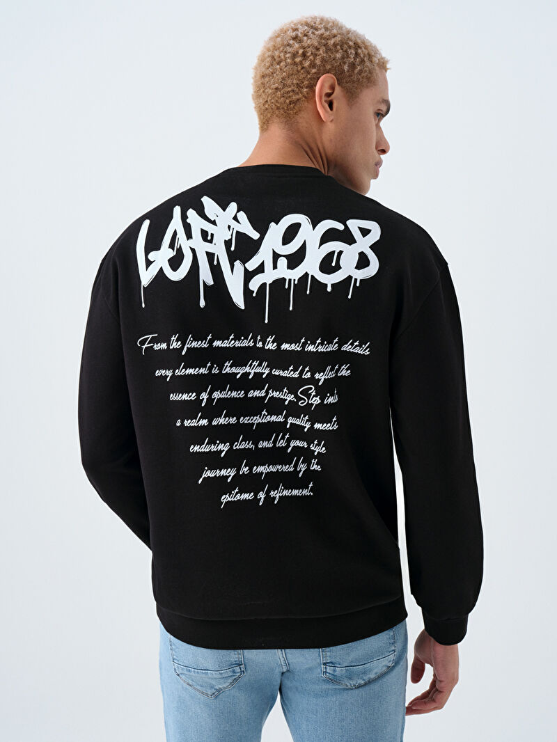 Relax Fit Erkek Sweatshirt