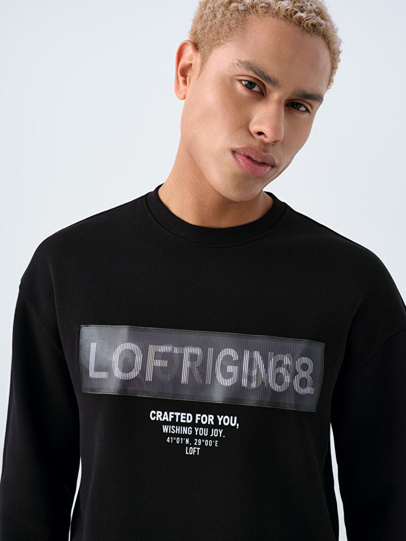 Relax Fit Erkek Sweatshirt