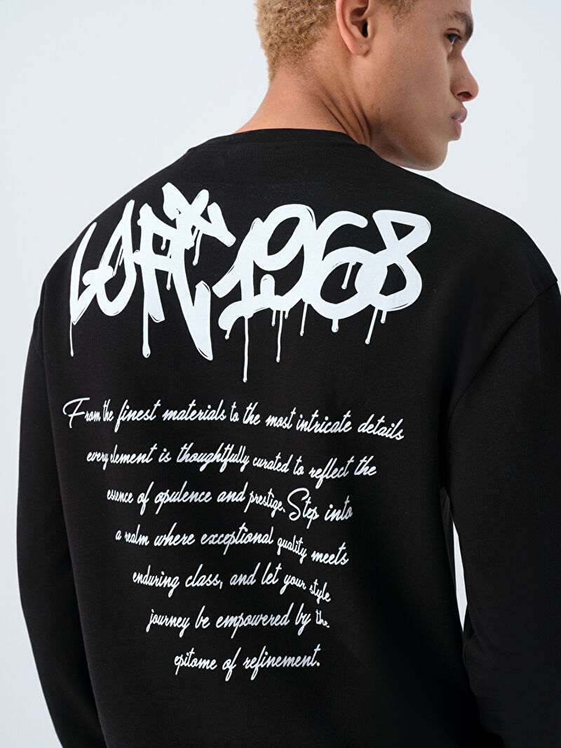 Relax Fit Erkek Sweatshirt