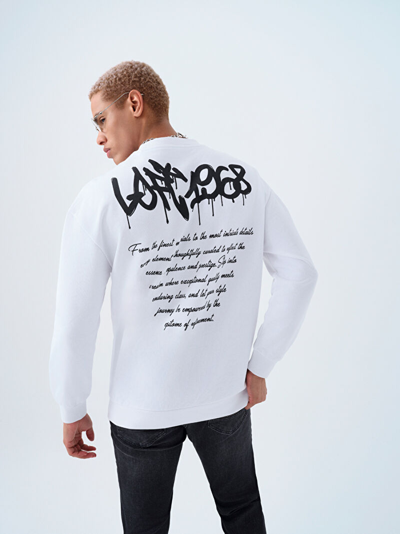 Relax Fit Erkek Sweatshirt