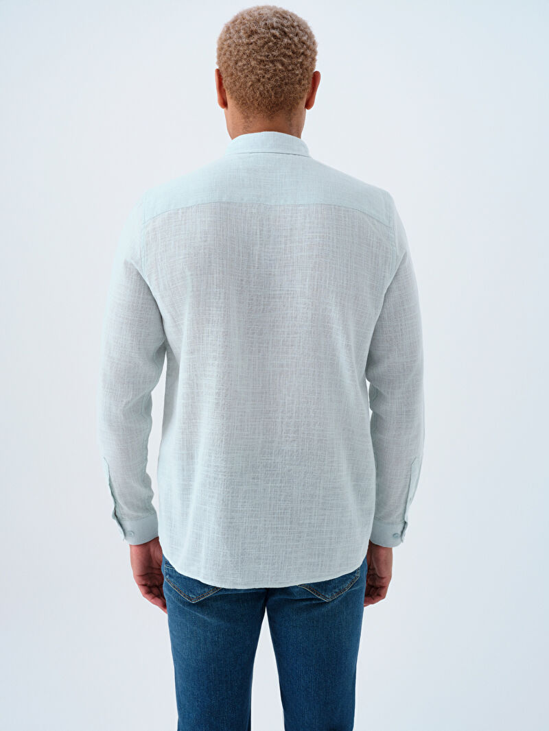 Regular Fit Erkek Gömlek U.kol